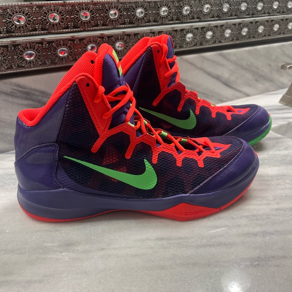 NIKE Men’s Basketball Shoes in Red / Purple, Size 12. Never worn NWOT!!